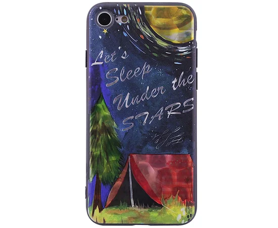 TPU чехол YCT Brilliant для Apple iPhone 7 / 8 (4.7") Сон в палатке