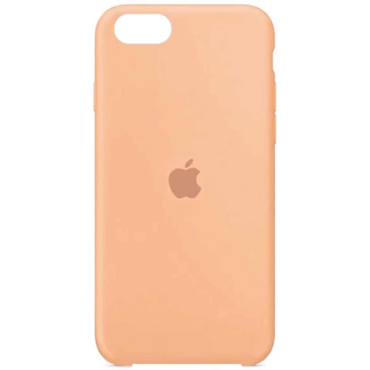 Чехол Silicone Case (AA) для Apple iPhone SE (2020) Оранжевый / Cantaloupe
