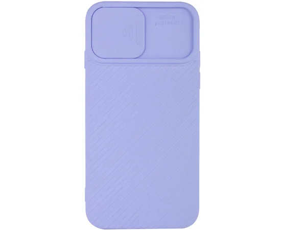 Чохол Camshield Square TPU зі шторкою для камери для Apple iPhone 7/8 / SE (2020) (4.7 ") Блакитний