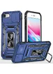 Ударопрочный чехол Camshield Army Ring для Apple iPhone 7 / 8 / SE (2020) (4.7") Синий / Navy