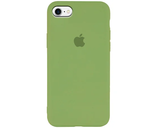 Чехол Silicone Case Slim Full Protective для Apple iPhone 7 / 8 (4.7") Мятный / Mint