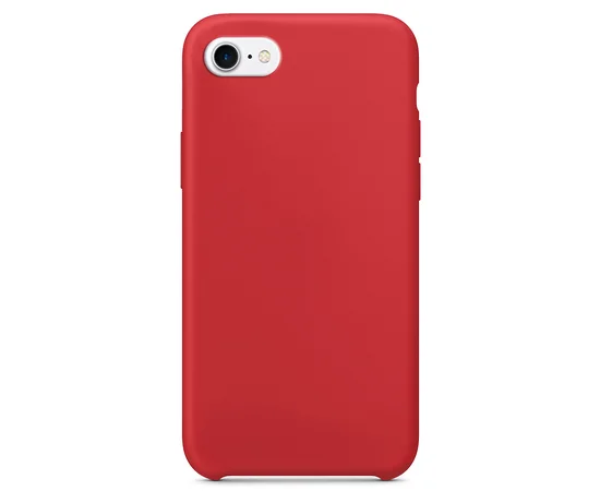Силиконовый чехол Soft cover для Apple iPhone 7 / 8 (4.7") Красный / Red