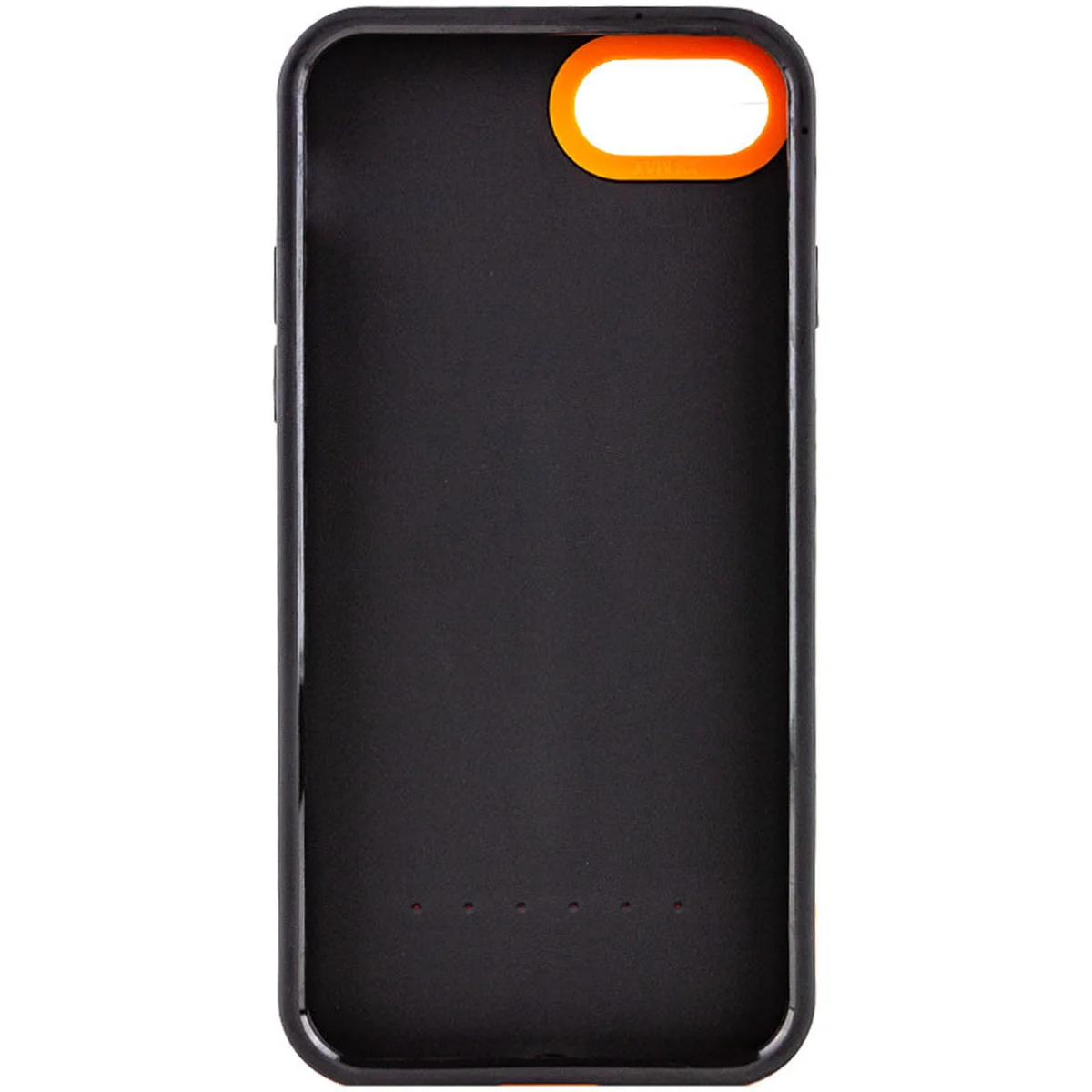 Чехол TPU+PC Bichromatic для Apple iPhone 7 / 8 / SE (2020) (4.7") Black / Orange