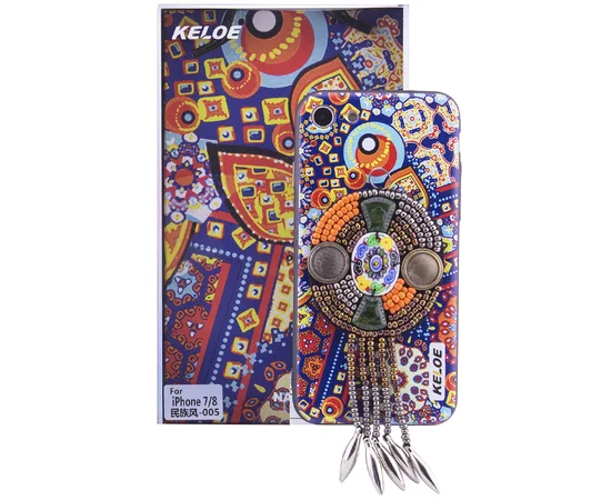 TPU+PC чехол "Keloe" National Style для Apple iPhone 7 / 8 (4.7") Узор 005