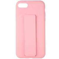 Чохол Silicone Case Hand Holder для Apple iPhone 7/8 / SE (2020) (4.7 ") Рожевий / Pink