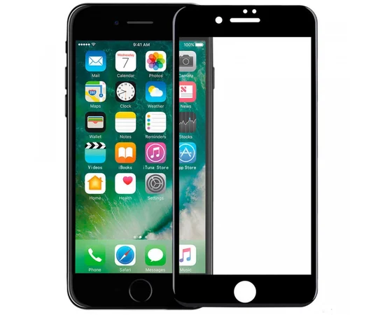 Защитное стекло Baseus 3D Arc 0.3mm (SGAPIPH8N-KA) для Apple iPhone 7 / 8 (4.7") Черный