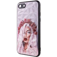TPU+PC чехол Prisma Ladies для Apple iPhone 7 / 8 / SE (2020) (4.7") Ukrainian Girl