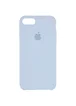 Чехол Silicone case (AAA) для Apple iPhone 7 / 8 (4.7") Голубой / Sky Blue