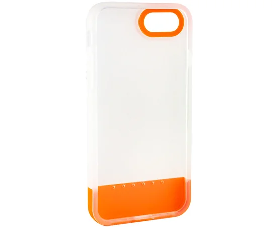 Чехол TPU+PC Bichromatic для Apple iPhone 7 / 8 / SE (2020) (4.7") Matte / Orange