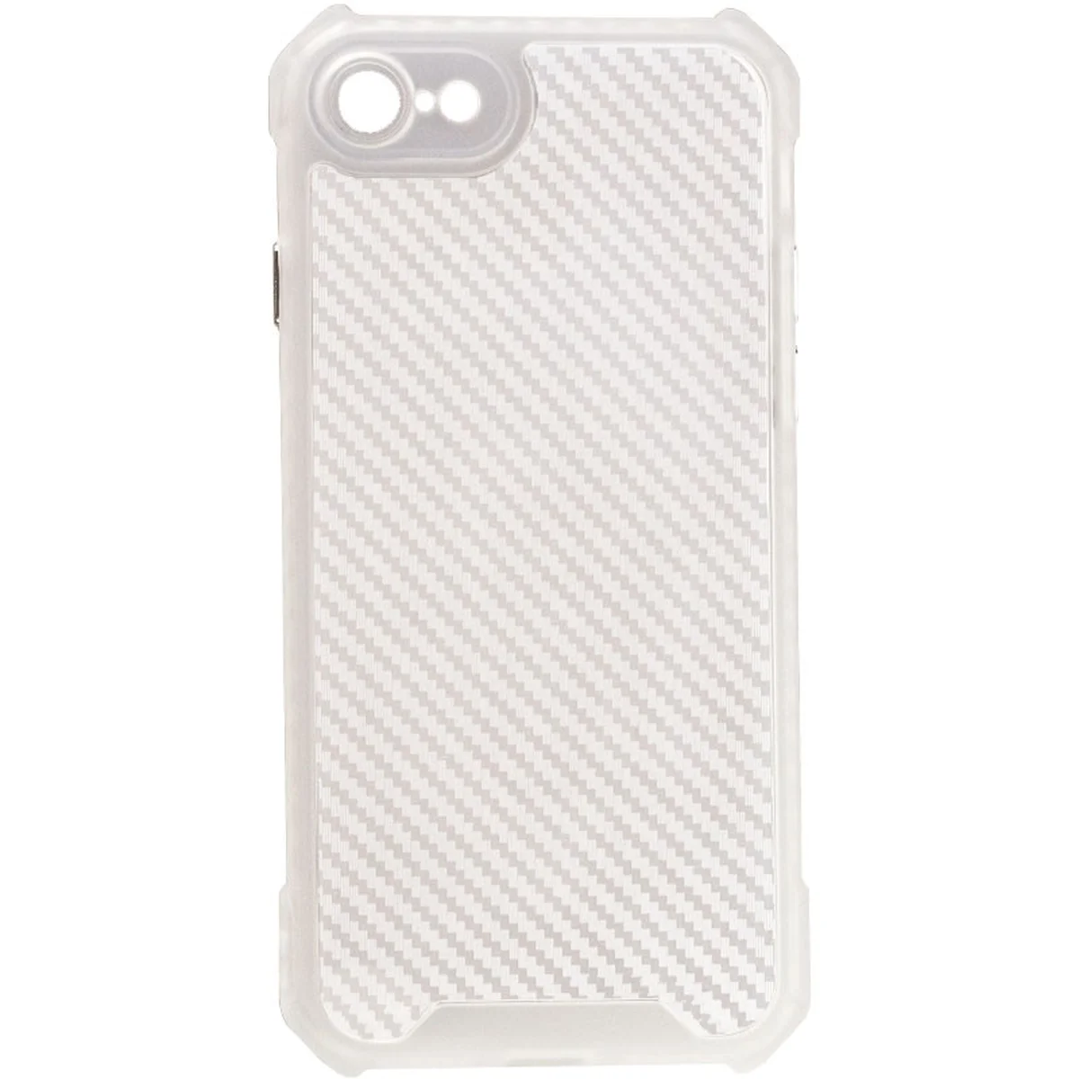 Чехол TPU Ease Carbon color series для Apple iPhone 7 / 8 / SE (2020) (4.7") Матовый / Прозрачный