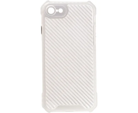 Чехол TPU Ease Carbon color series для Apple iPhone 7 / 8 / SE (2020) (4.7") Матовый / Прозрачный