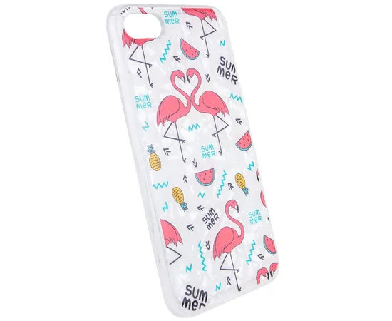 Накладка Glue Case Фламинго для Apple iPhone 7 / 8 (4.7") Белый