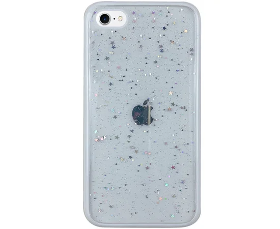 TPU+PC чехол Shiny Stars для Apple iPhone 7 / 8 / SE (2020) (4.7") Белый
