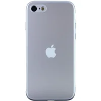 TPU+Glass чехол Matte Candy Full camera для Apple iPhone 7 / 8 / SE (2020) (4.7") Белый