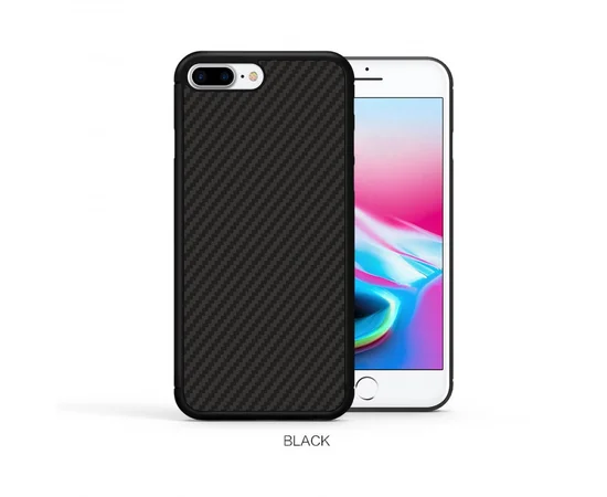 Карбоновая накладка Nillkin Synthetic Fiber series для Apple iPhone 7/8 plus (5.5") Черный