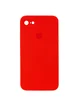 Чохол Silicone Case Square Full Camera Protective (AA) для Apple iPhone 7/8 / SE (2020) (4.7 ") Червоний / Red