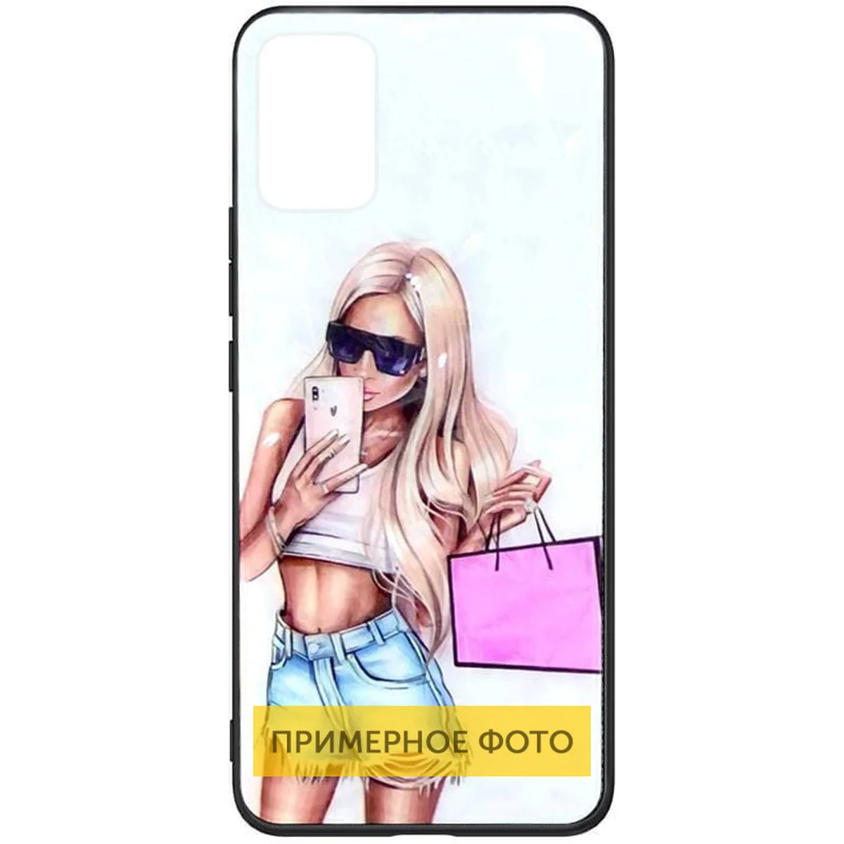 TPU + PC чохол Prisma Ladies для Apple iPhone 7/8 / SE (2020) (4.7 ") Handbag
