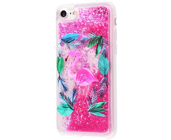 TPU+PC чехол Lovely Stream для Apple iPhone 7 / 8 (4.7") Фламинго / Розовый