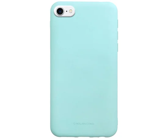 TPU чехол Molan Cano Smooth для Apple iPhone SE (2020) / 7 / 8 Бирюзовый