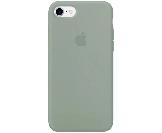 Чехол Silicone Case Full Protective (AA) для Apple iPhone 7 / 8 (4.7") Серый / Mist Blue