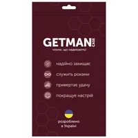 TPU чехол GETMAN Ease logo усиленные углы для Apple iPhone 7 / 8 / SE(2020) (4.7") Прозрачный / Transparent