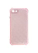 Чехол TPU Ease Carbon color series для Apple iPhone 7 / 8 / SE (2020) (4.7") Розовый / Прозрачный