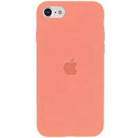 Чохол Silicone Case Full Protective (AA) для Apple iPhone SE (2020) Рожевий / Flamingo