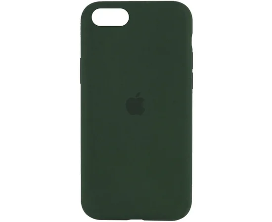Чехол Silicone Case Full Protective (AA) для Apple iPhone SE (2020) Зеленый / Cyprus Green