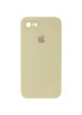 Чехол Silicone Case Square Full Camera Protective (AA) для Apple iPhone 7 / 8 / SE (2020) (4.7") Желтый / Mellow Yellow
