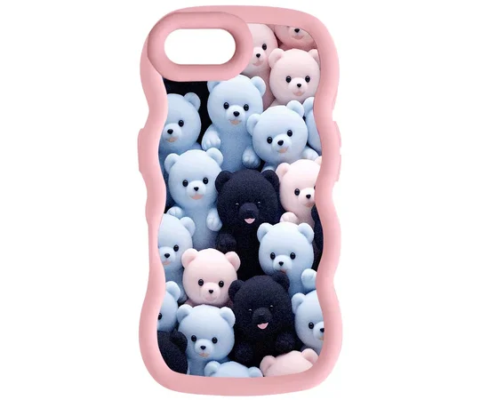 Чехол TPU Cloudy Pictures для Apple iPhone 7 / 8 / SE (2020) / SE (2022) (4.7") Bears