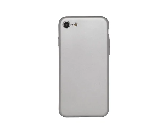 Пластиковая накладка soft-touch с защитой торцов Joyroom для Apple iPhone 7 / 8 (4.7") Серебряный