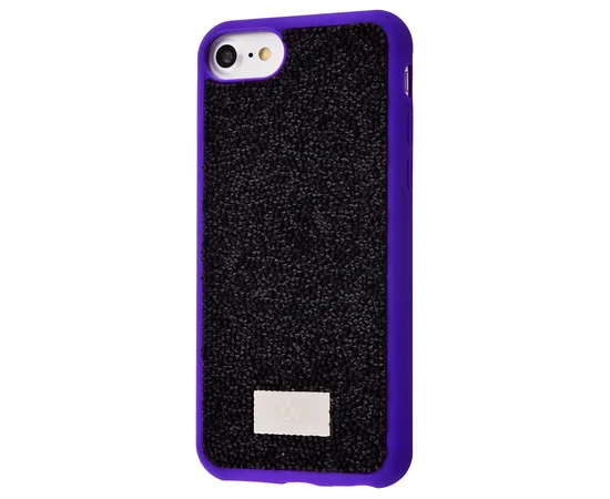 TPU чехол Bling World Grainy Diamonds для iPhone 7/8 violet
