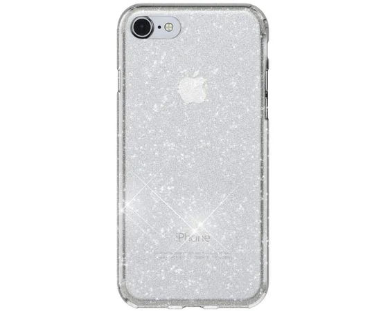 TPU чехол Sparkle (opp) для Apple iPhone 6 / 7 / 8 / SE (2020) (4.7") Прозрачный
