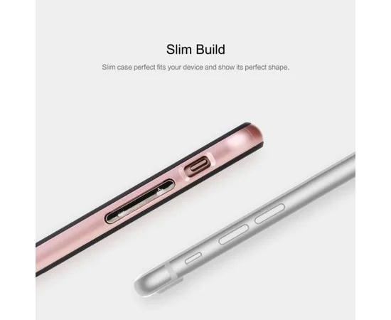 TPU+PC чехол Rock Royce Series для Apple iPhone 7 / 8 (4.7") Черный / Серый