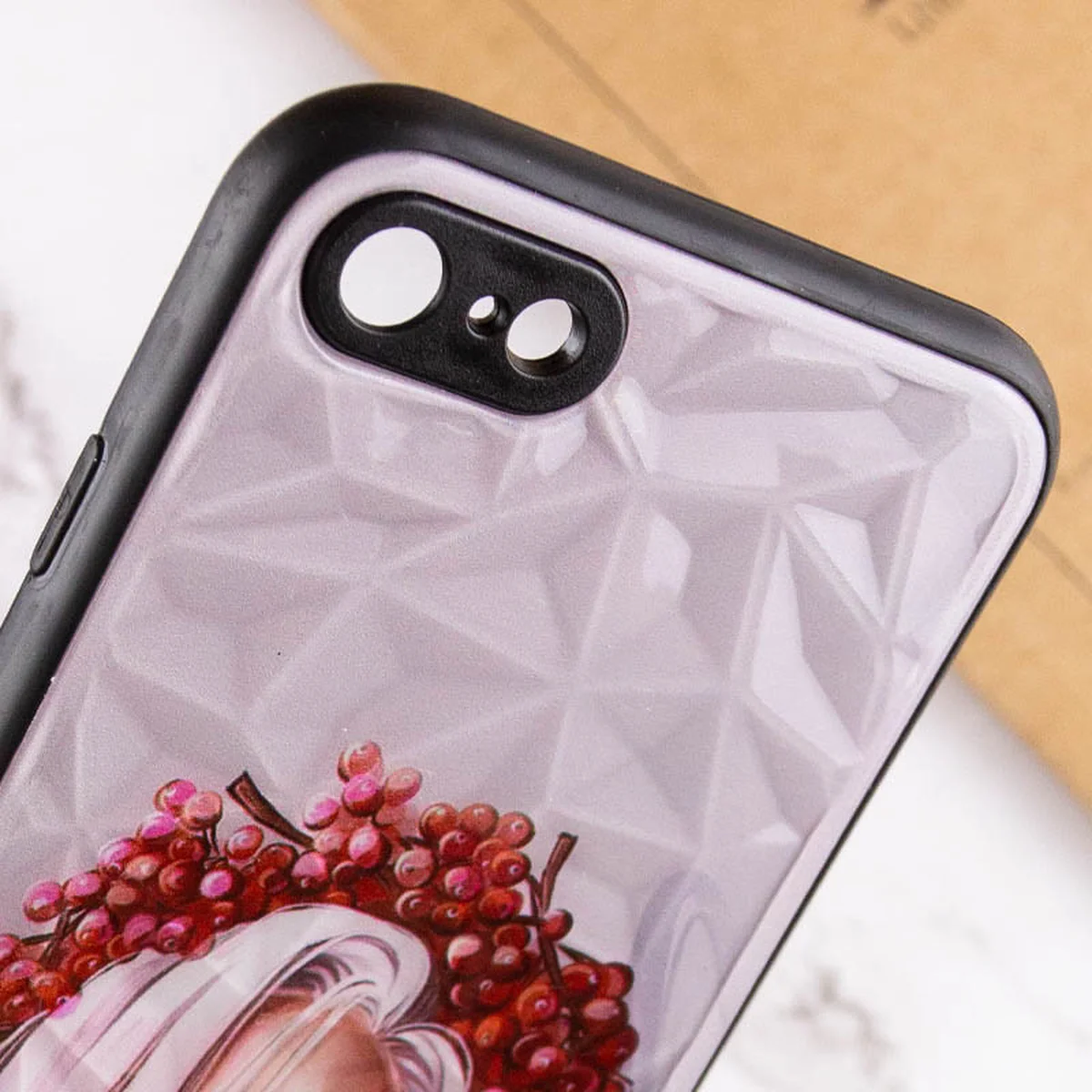 TPU+PC чехол Prisma Ladies для Apple iPhone 7 / 8 / SE (2020) (4.7") Ukrainian Girl