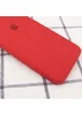 Чехол Silicone Case Square Full Camera Protective (AA) для Apple iPhone 7 / 8 / SE (2020) (4.7") Красный / Camellia