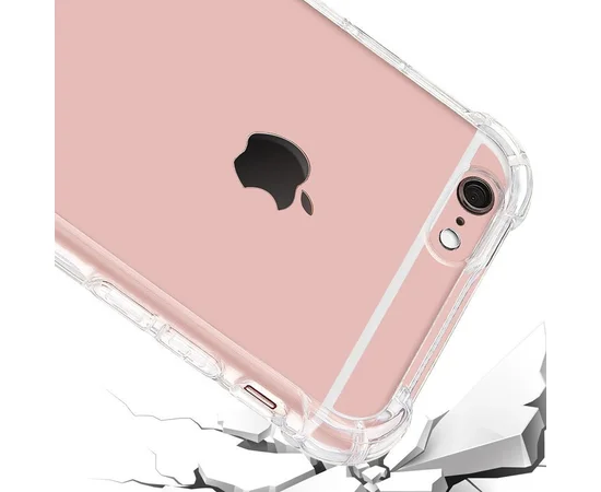 TPU чехол Epic Ease с усиленными углами для Apple iPhone 7 / 8 / SE (2020) (4.7") Прозрачный / Transparent