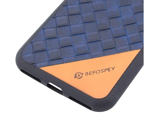 TPU чехол Befospey стеганый для Apple iPhone 7 / 8 (4.7") Синий