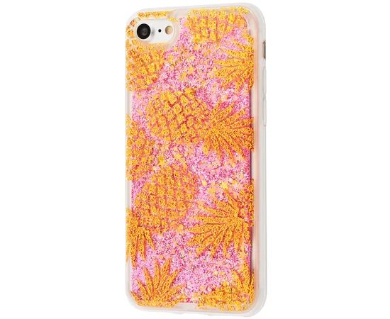 TPU+PC чехол Lovely Stream для Apple iPhone 7 / 8 (4.7") Ананасы