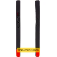 Чехол TPU+PC Bichromatic для Apple iPhone 7 / 8 / SE (2020) (4.7") Black / Red