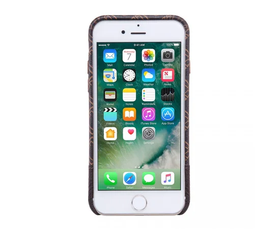 Чехол накладка Nillkin Oger Series для Apple iPhone 7 / 8 (4.7") Коричневый