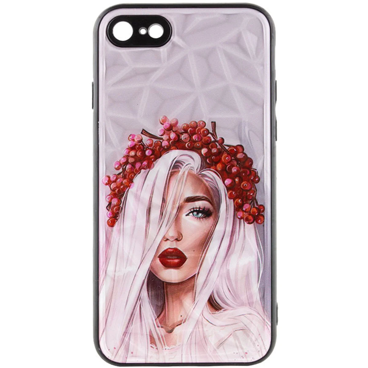 TPU+PC чехол Prisma Ladies для Apple iPhone 7 / 8 / SE (2020) (4.7") Ukrainian Girl
