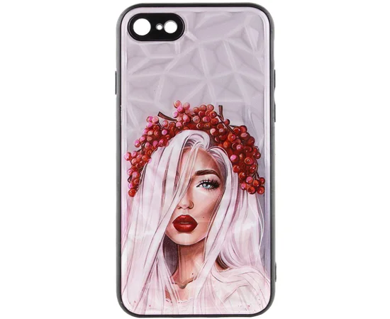TPU+PC чехол Prisma Ladies для Apple iPhone 7 / 8 / SE (2020) (4.7") Ukrainian Girl