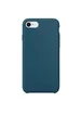 Силиконовый чехол Soft cover для Apple iPhone 7 / 8 (4.7") Синий / Cosmos Blue