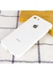TPU+Glass чехол GLOSSY Logo Full camera для Apple iPhone 7 / 8 / SE (2020) (4.7") Белый