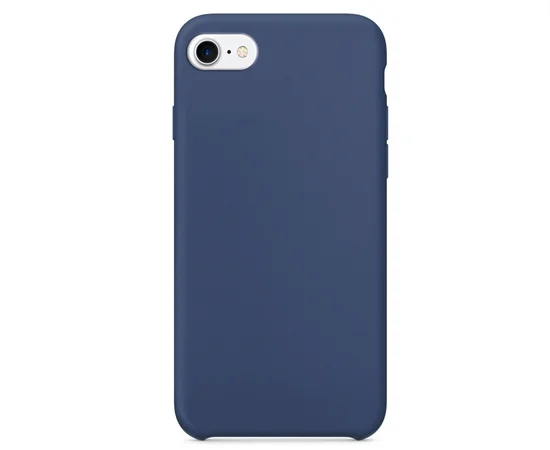 Силиконовый чехол Soft cover для Apple iPhone 7 / 8 (4.7") Синий /  Blue Cobalt