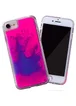 Неоновый чехол Neon Sand glow in the dark для Apple iPhone 7 / 8 (4.7") Фиолетовый / Розовый