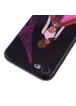 TPU чехол Magic Girl со стразами для Apple iPhone 7 / 8 (4.7") Черный / Париж