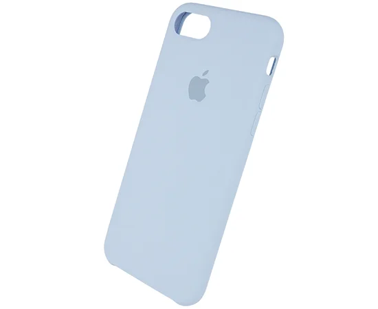 Чехол Silicone case (AAA) для Apple iPhone 7 / 8 (4.7") Голубой / Sky Blue