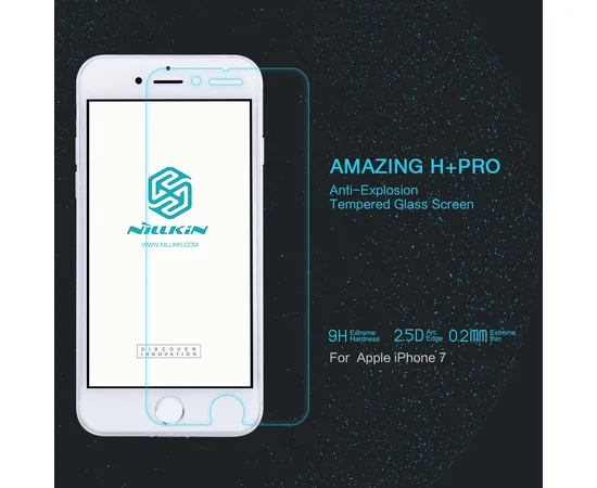 Защитное стекло Nillkin (H+ PRO) для Apple iPhone 7 / 8 (4.7") Прозрачный